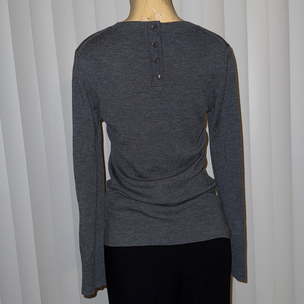 Banana Republic Gray Crew Neck Sweater